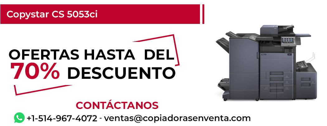 Fotocopiadora Copystar CS 5053ci en Venta - Exportación disponible